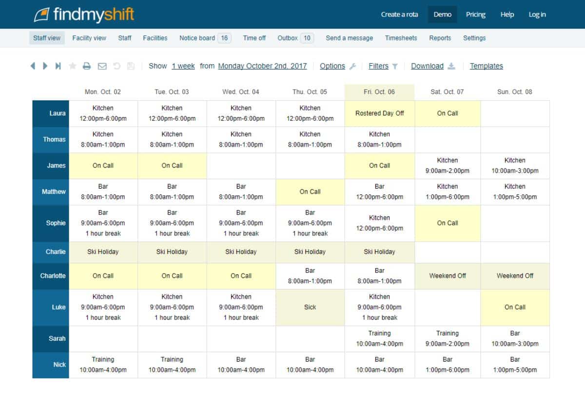 findmyshift