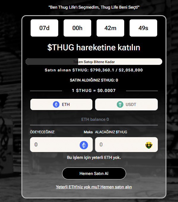 THUG Satın Alın 