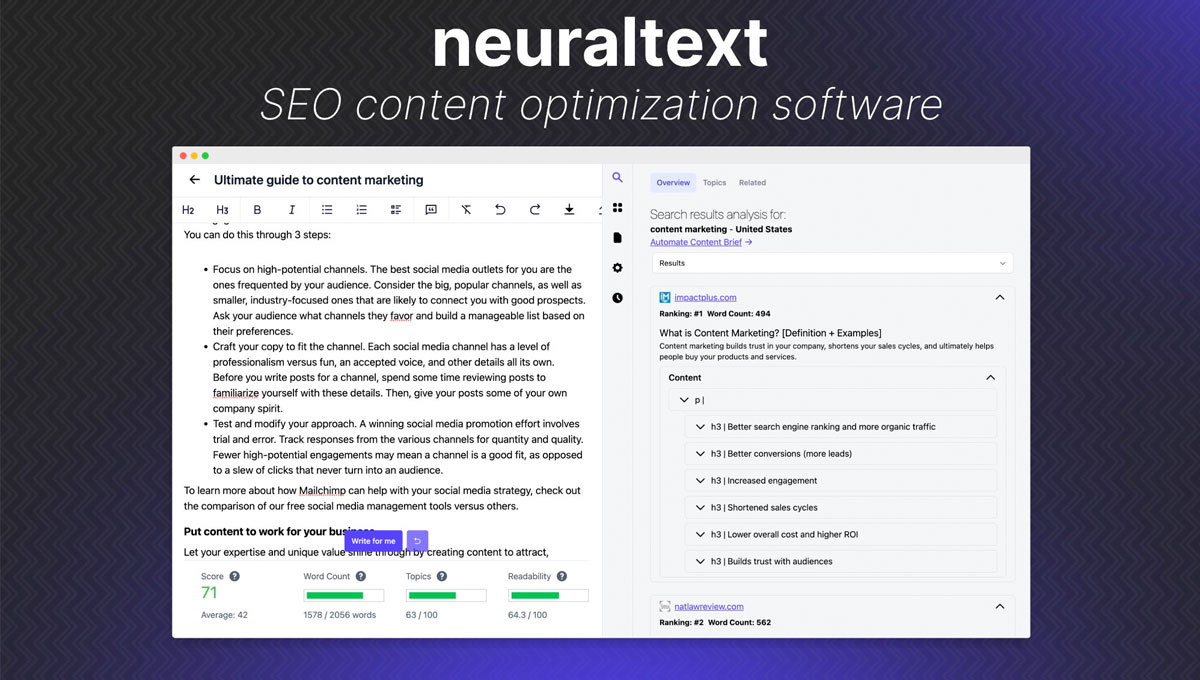 neuraltext neden kullanılır