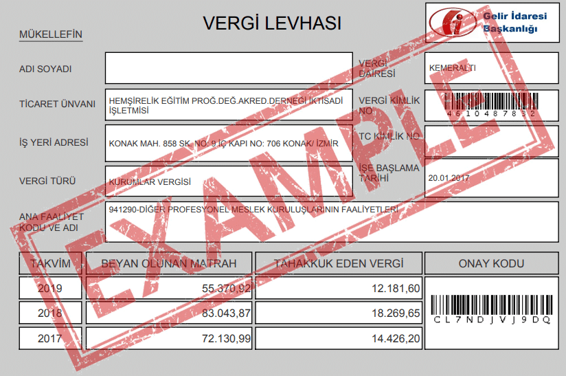 Vergi Levhası Nedir