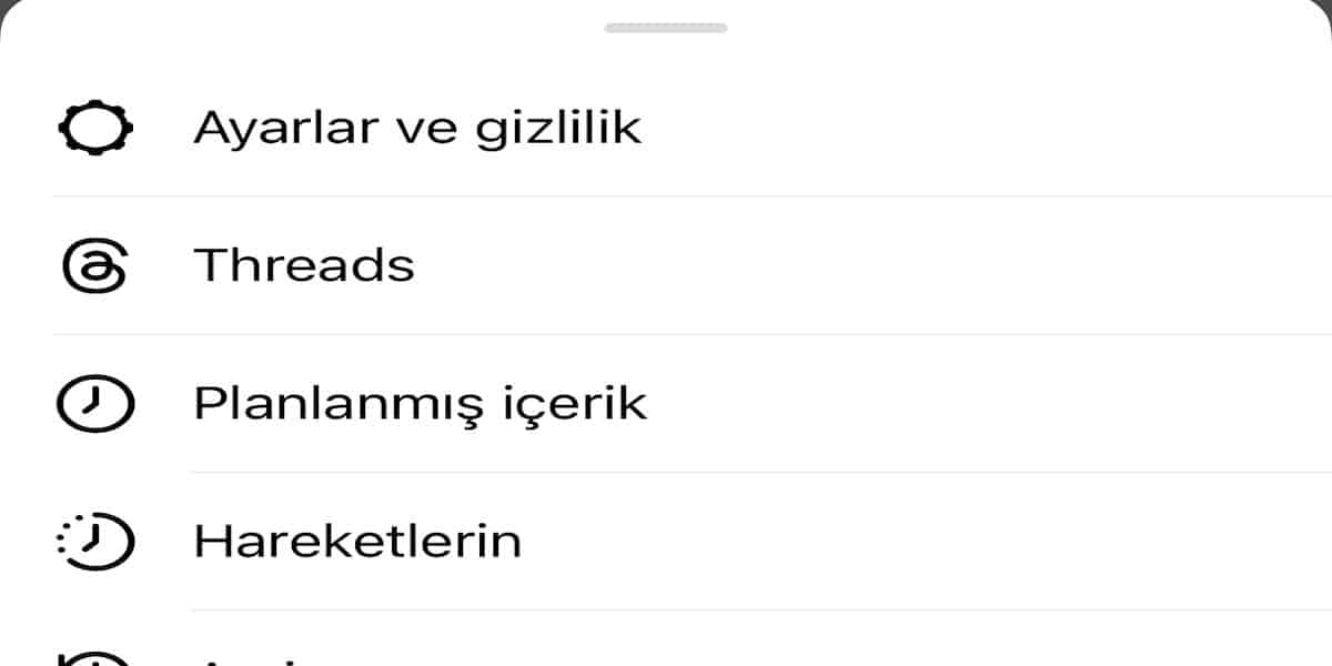 instagram mavi tik alma