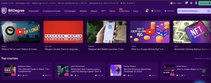 Eğitim kursları ile ücretsiz kripto para kazanma
