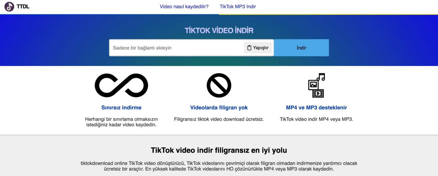 TikTok Download Online