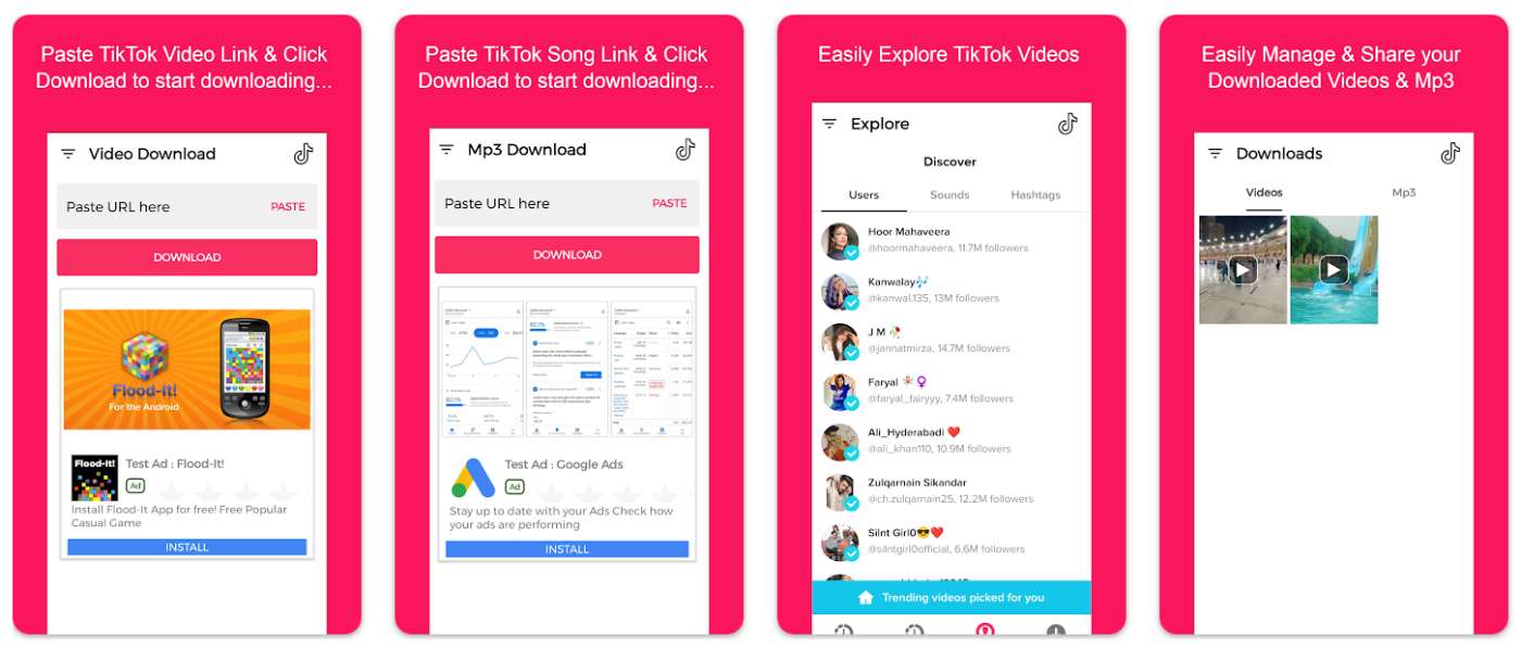 Video Downloader for TikTok - tiktok video indirme