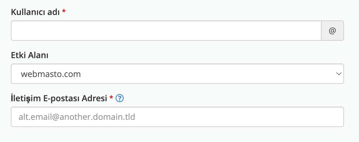 cpanel kullanici olusturma