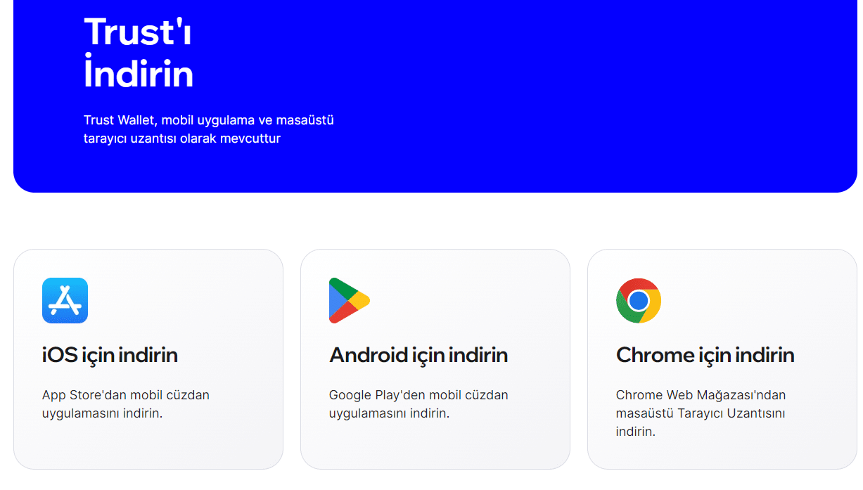 trust wallet indir