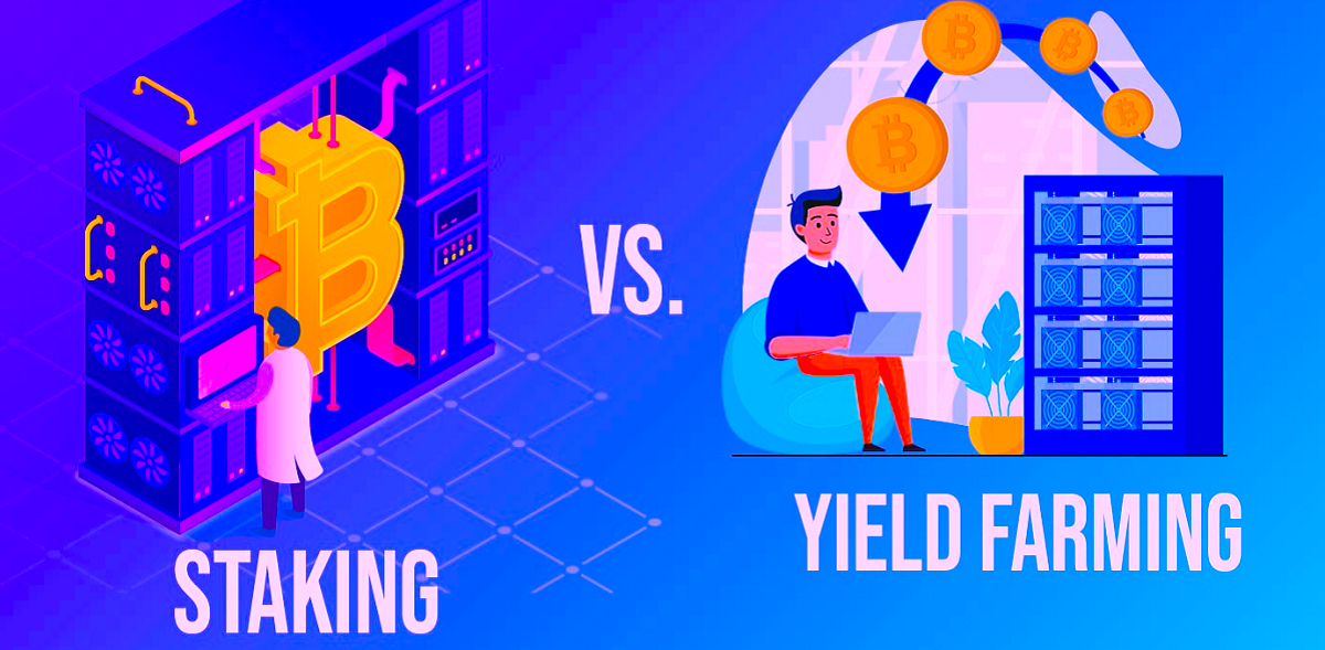 Yield Farming VS Staking: Temel Farklar