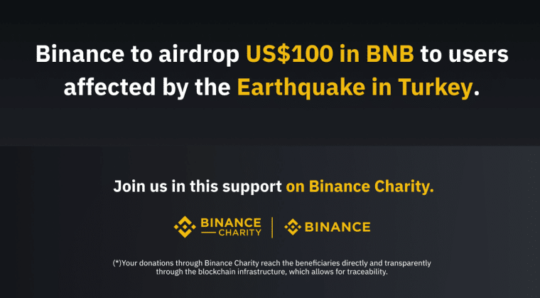 Binance Deprem Yardımı Nedir? - Binance 100 Dolar Deprem Yardımı Nasıl Alınır?