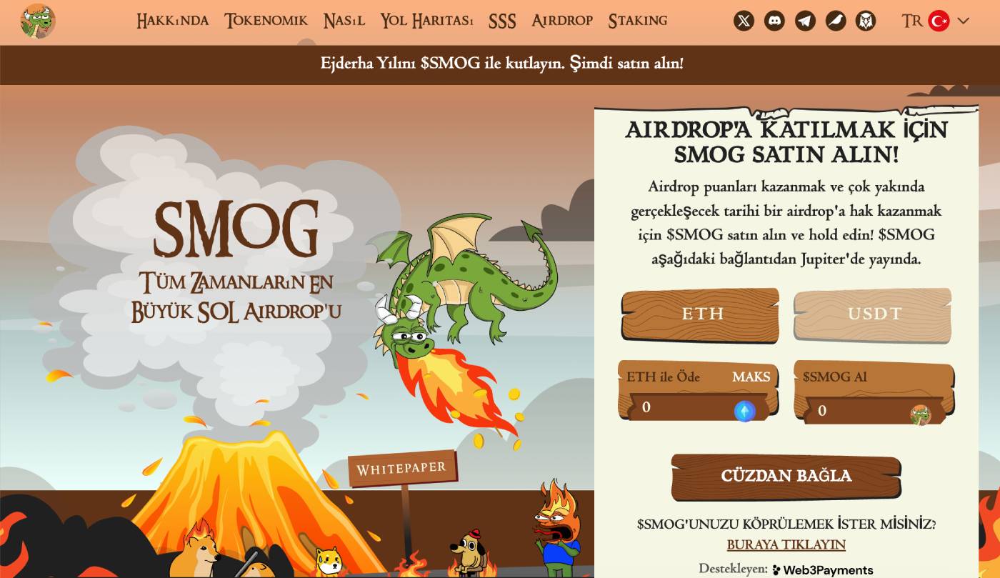 Smog Token Fiyat Tahmini