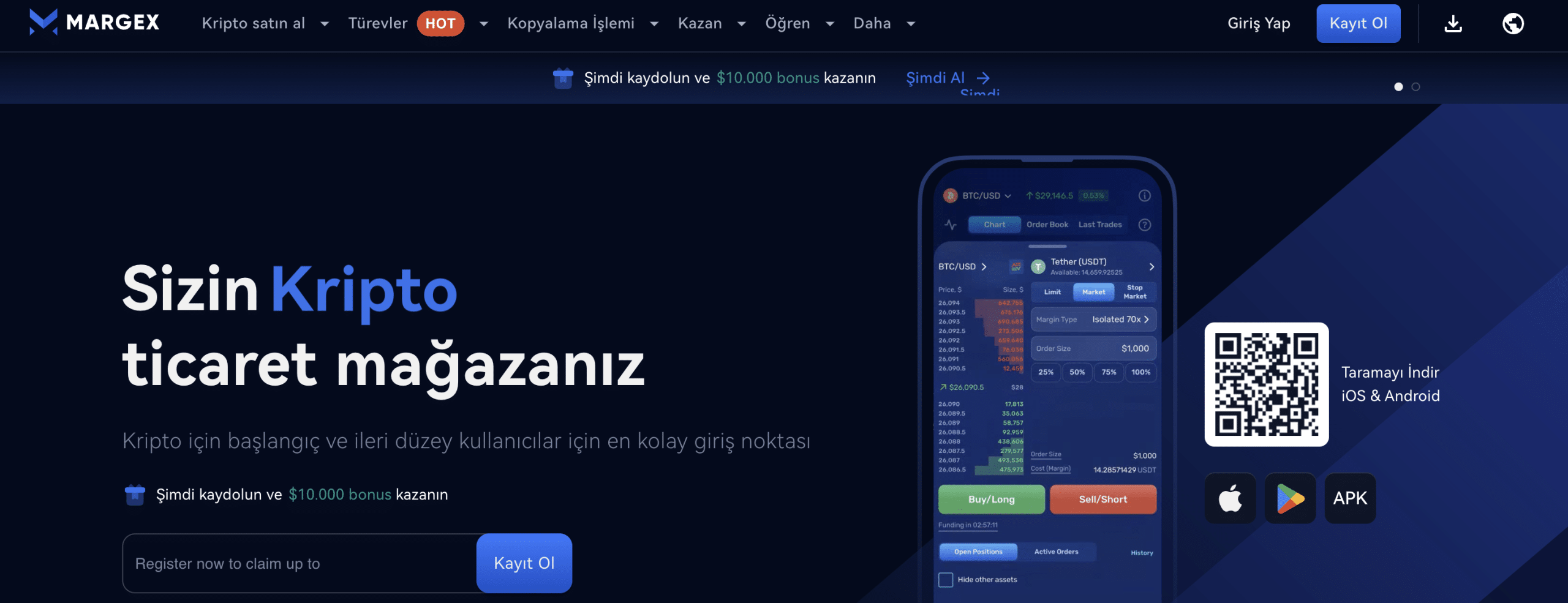 Margex | En İyi Kripto Para Uygulamaları