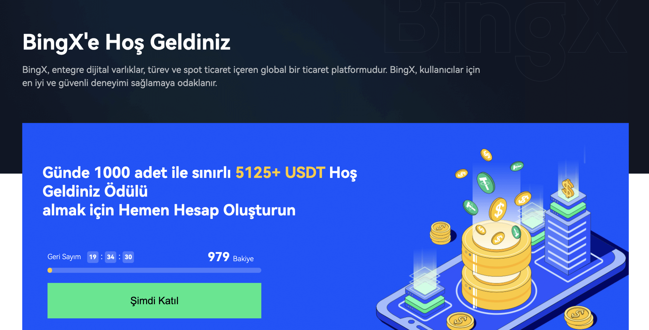 9. BingX İnovasyon Sunan Platform