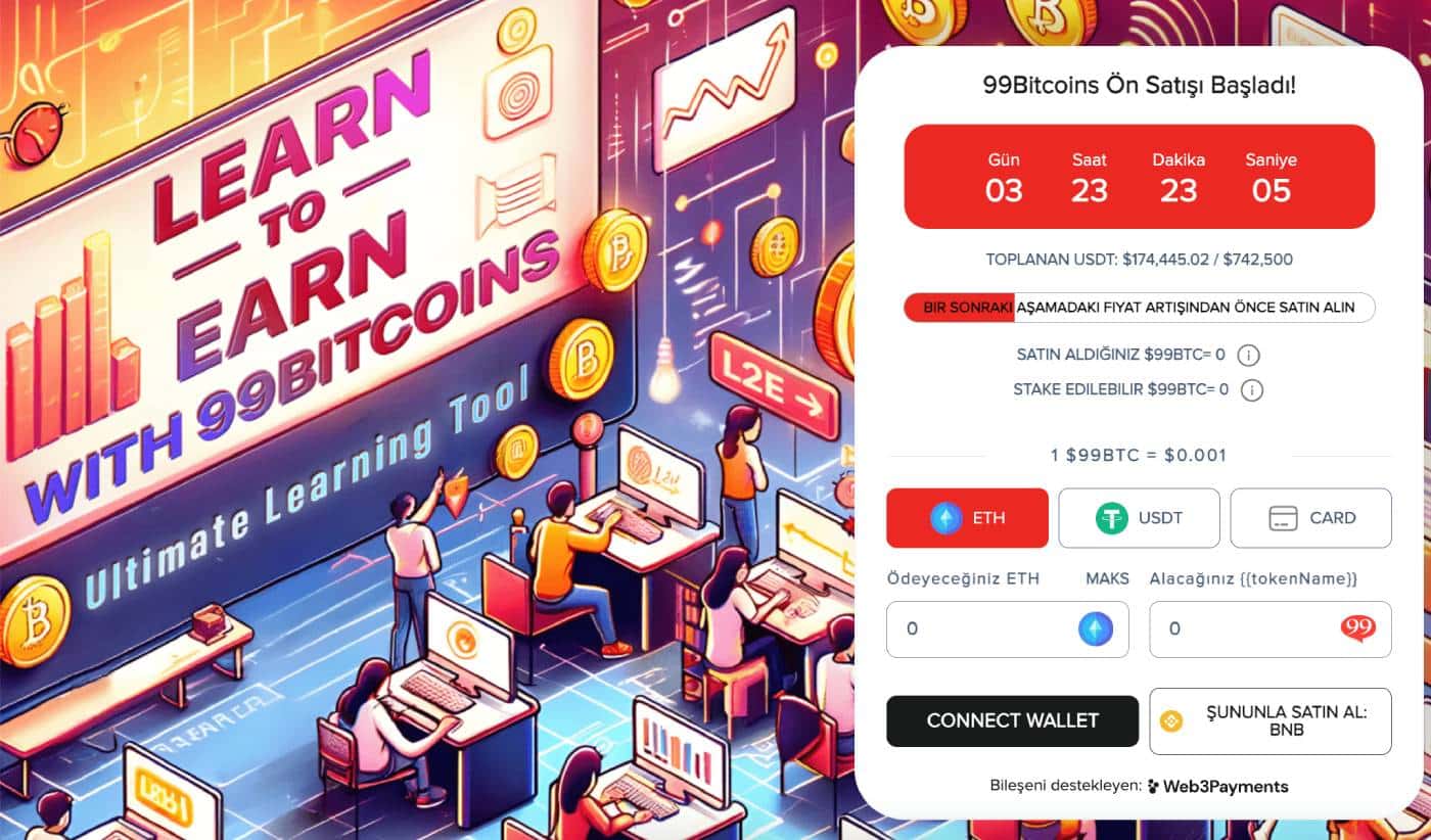 99Bitcoins TR Website
