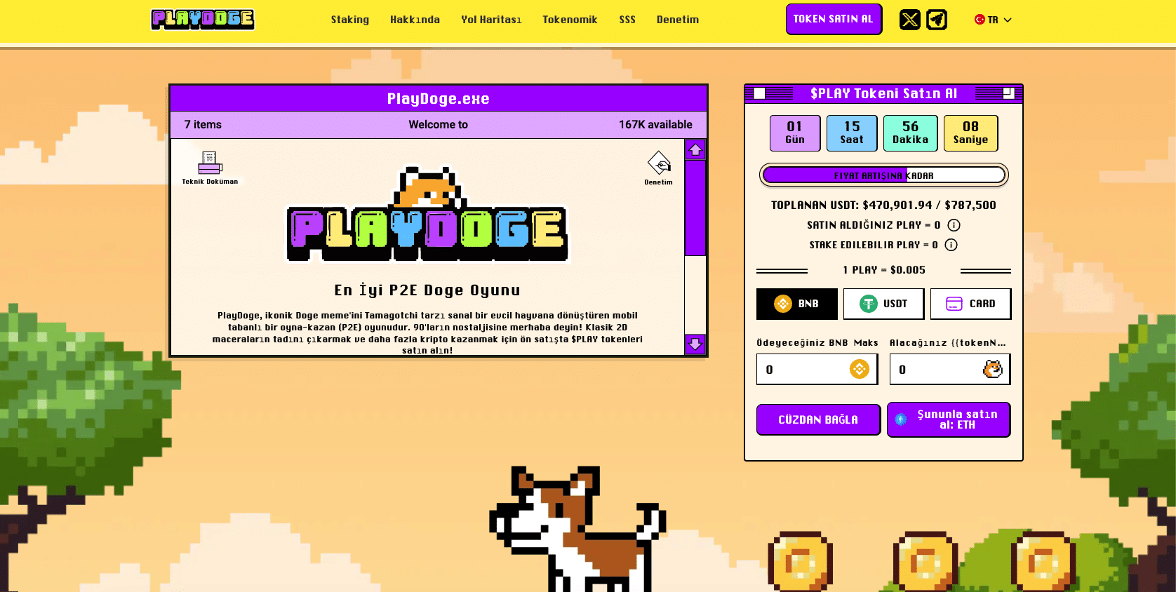 playdoge - en iyi yield farming kripto