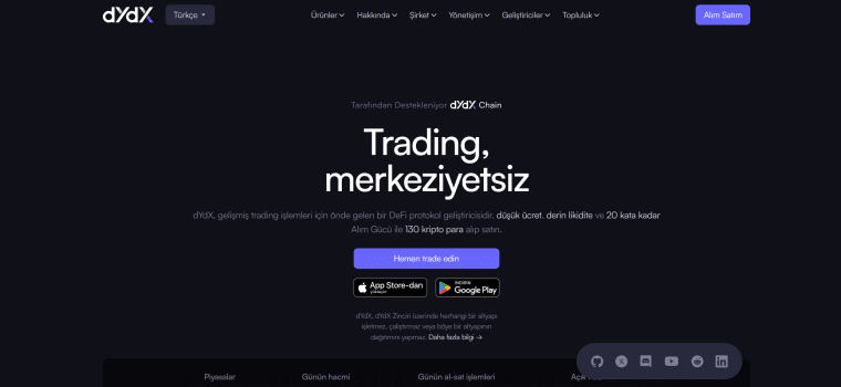 en iyi defi 2.0 coinleri dydx