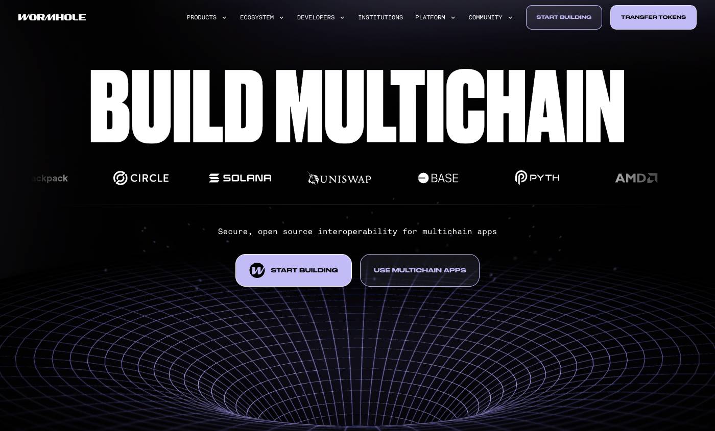 Wormhole Website