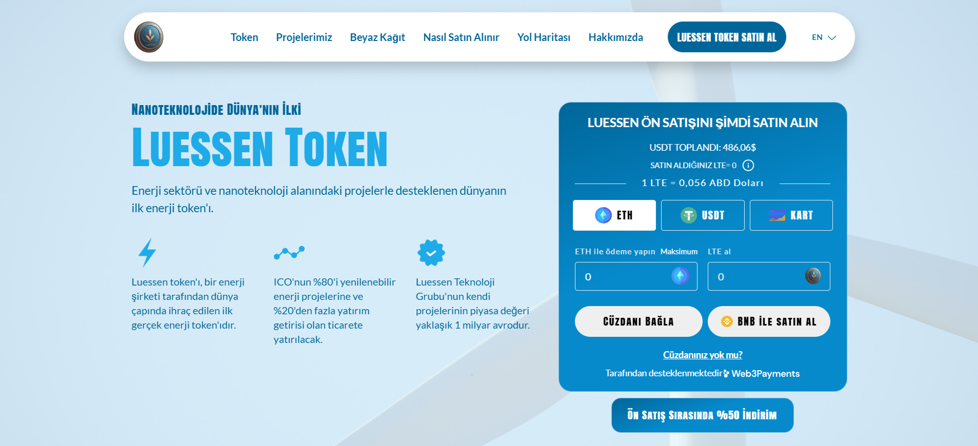 İlk Enerji Tokenı ICO Lansmanı 