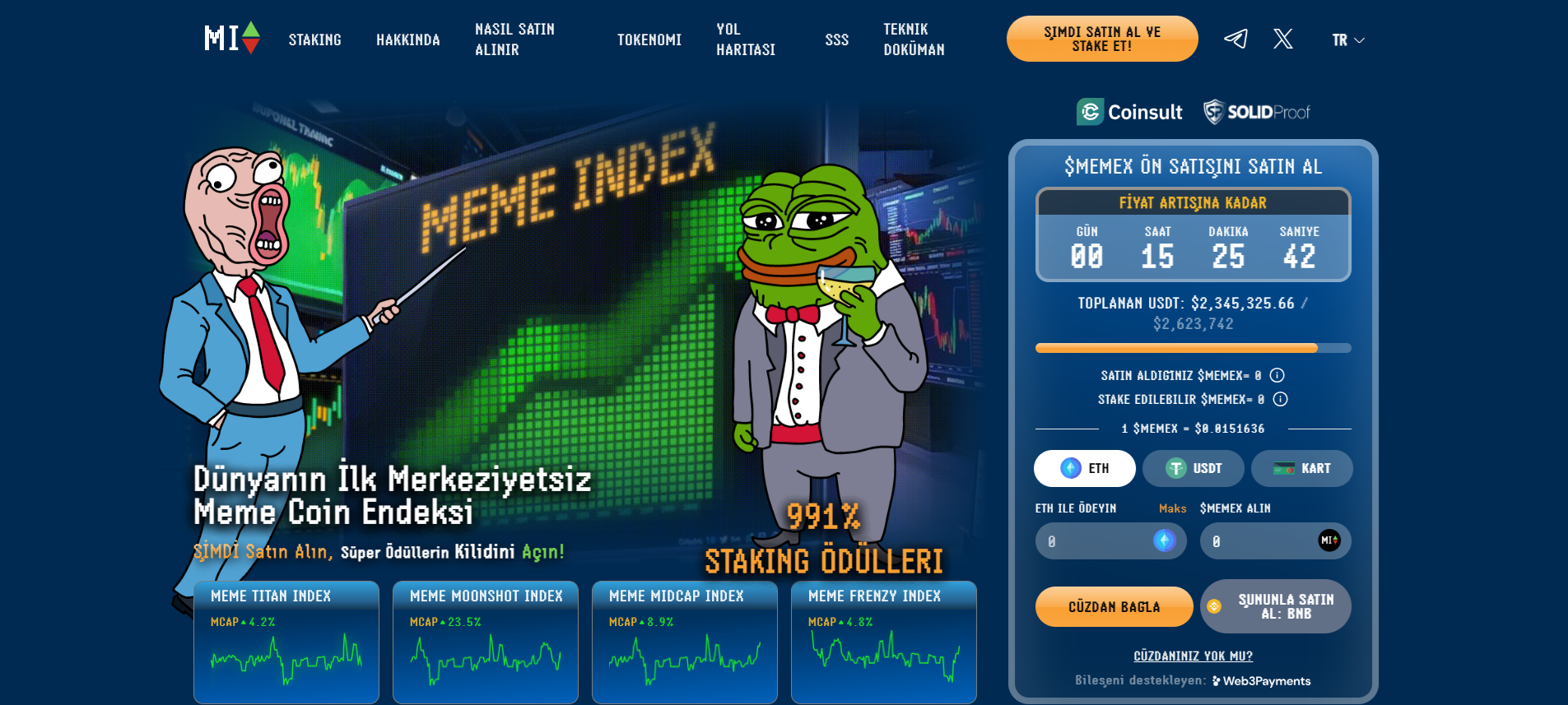 Yenilikçi Meme Coin Platformu