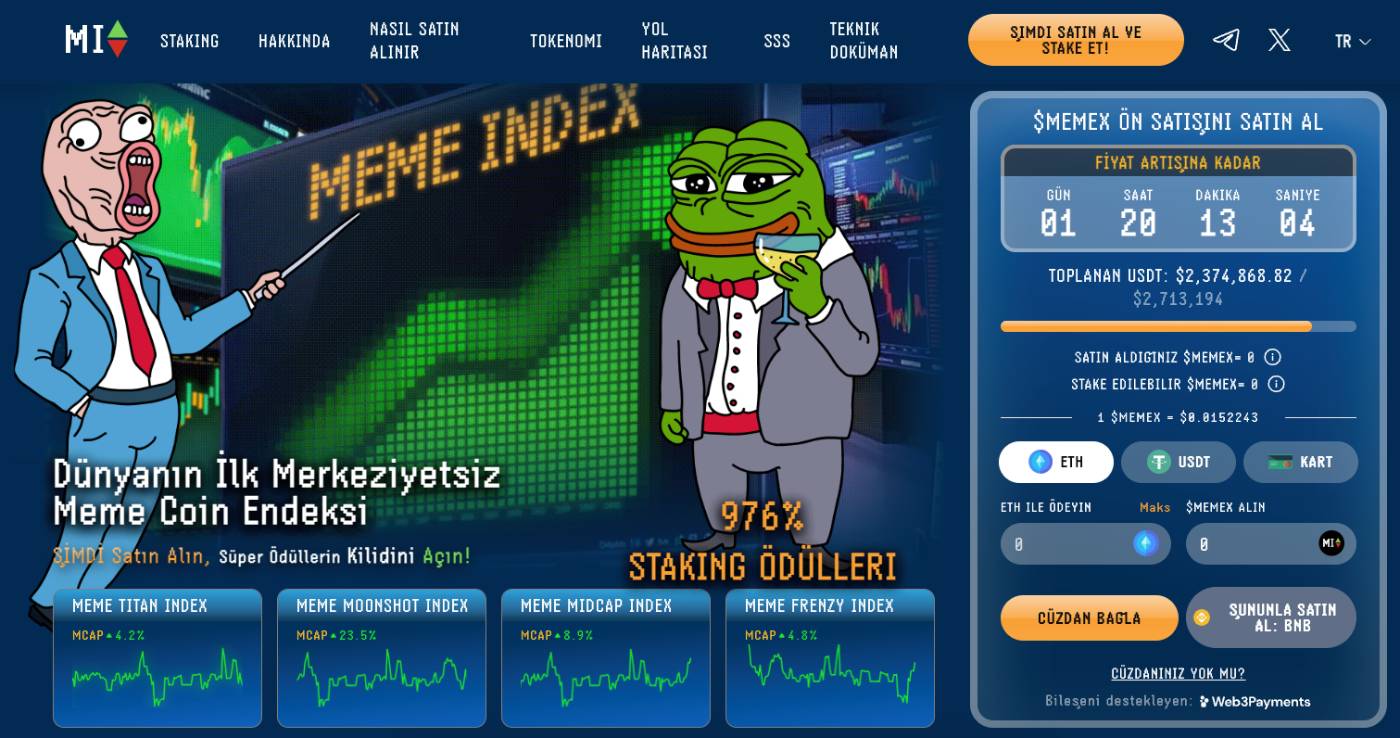 Meme Index - En Kârlı Coin Tavsiyeleri 