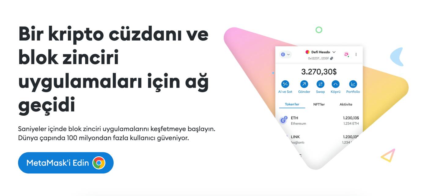 MetaMask - En İyi Solana Cüzdanları
