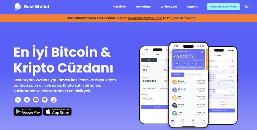 En Çok İşlem Gören Coinler. Best Wallet
