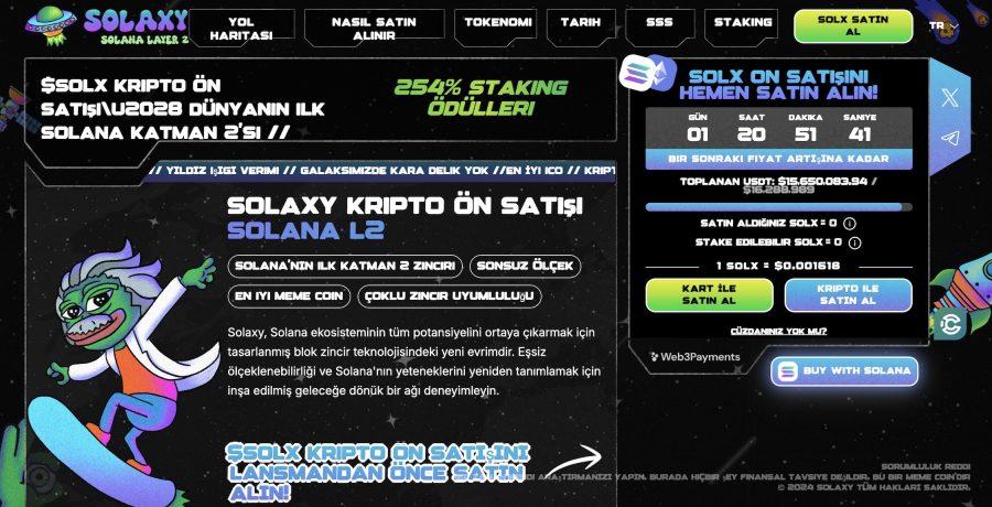 En Çok İşlem Gören Coinler. Solaxy