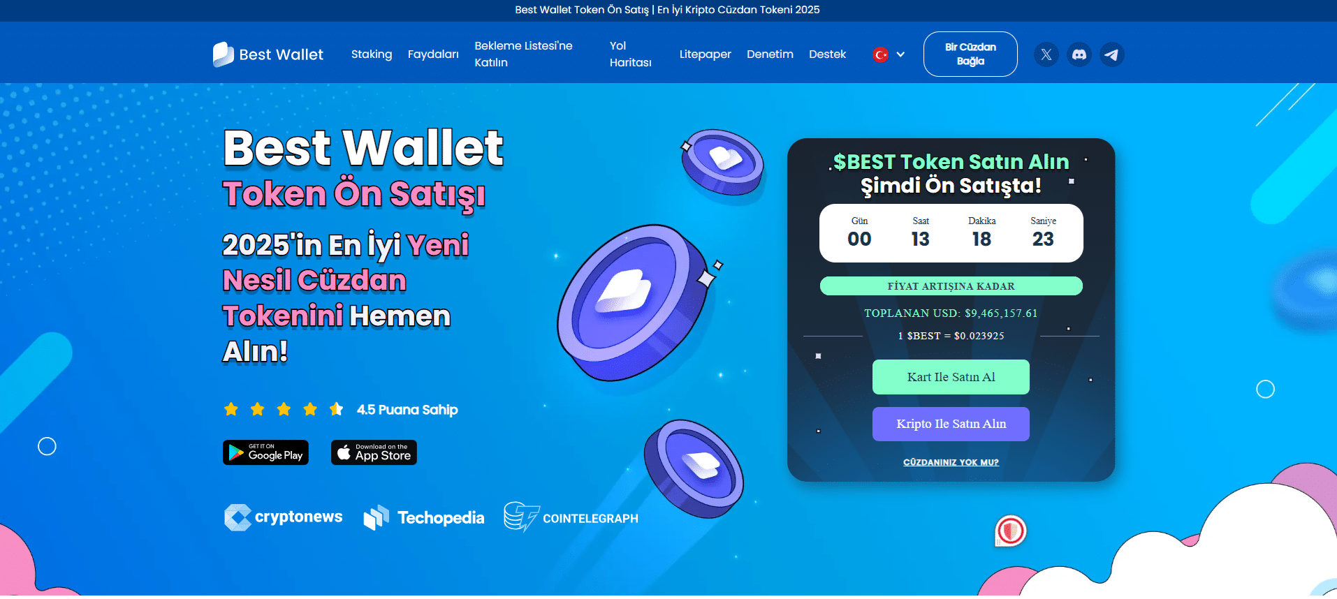 best wallet token - en iyi özel satış coinleri