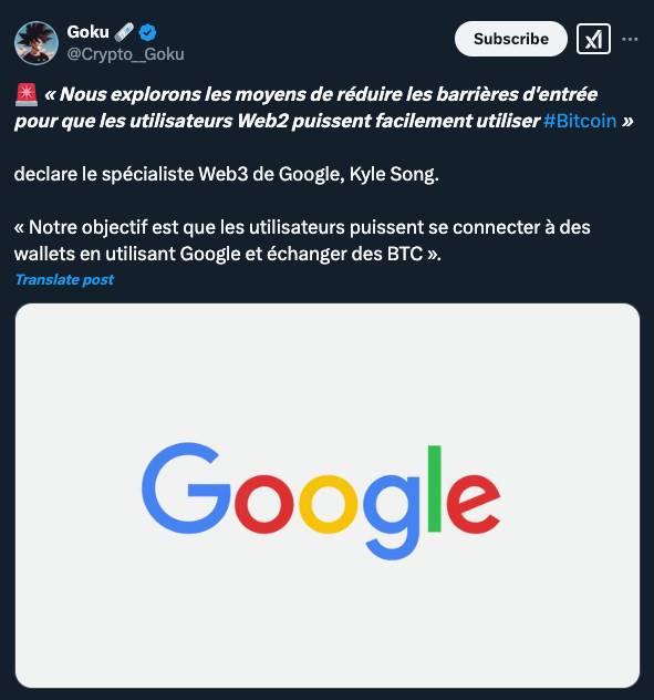 Google Bitcoin Entegrasyonu Kyle Song
