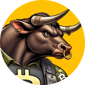 bitcoin bull logo