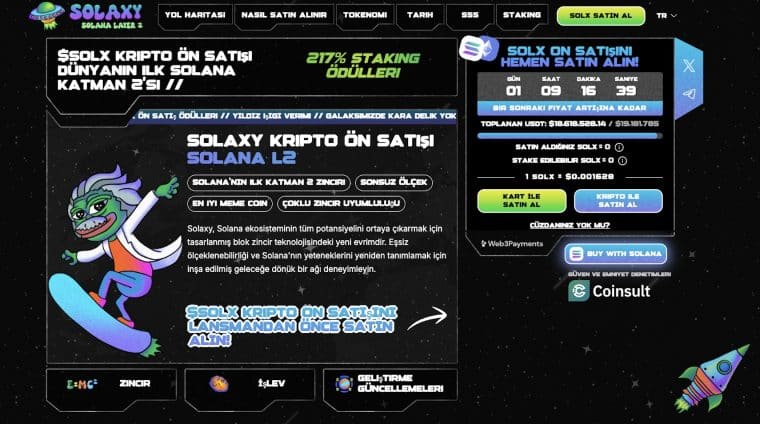 En İyi Düşük Piyasa Değerli Coinler. Solaxy