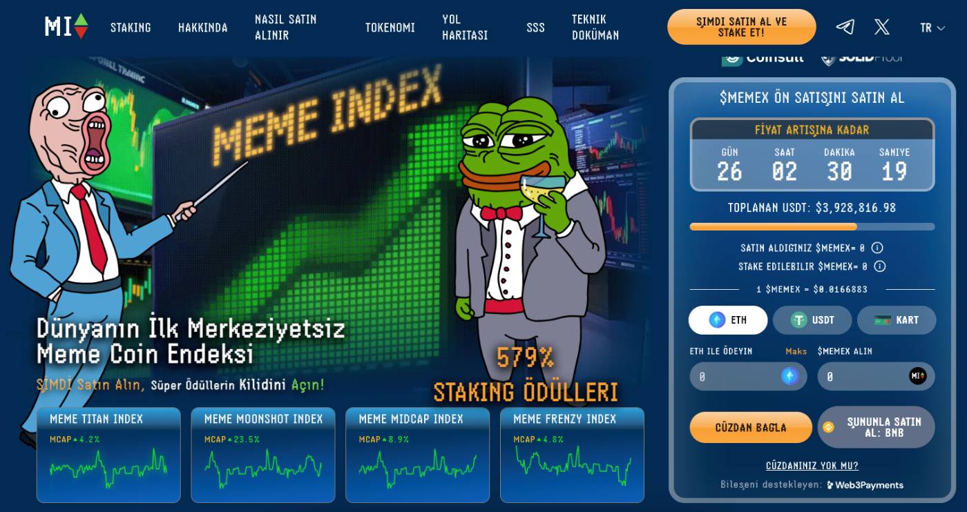 Meme Index Website TR