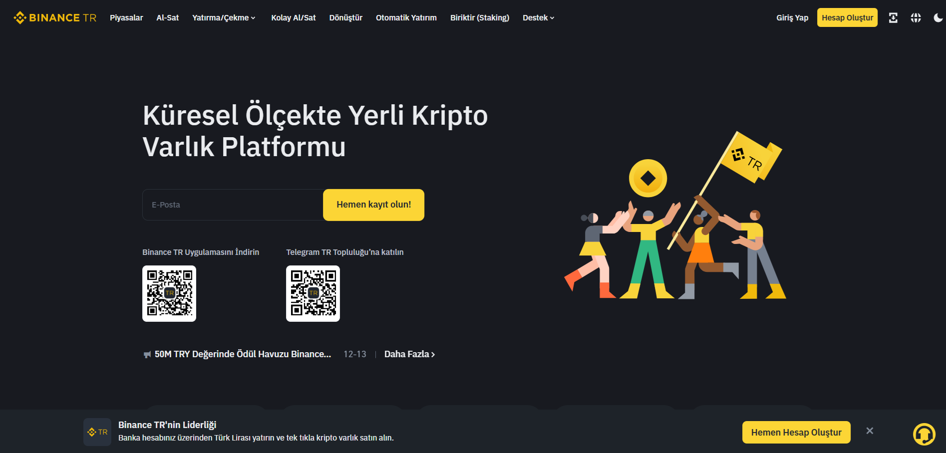 Binance Kalitesiyle Yerel Borsa
