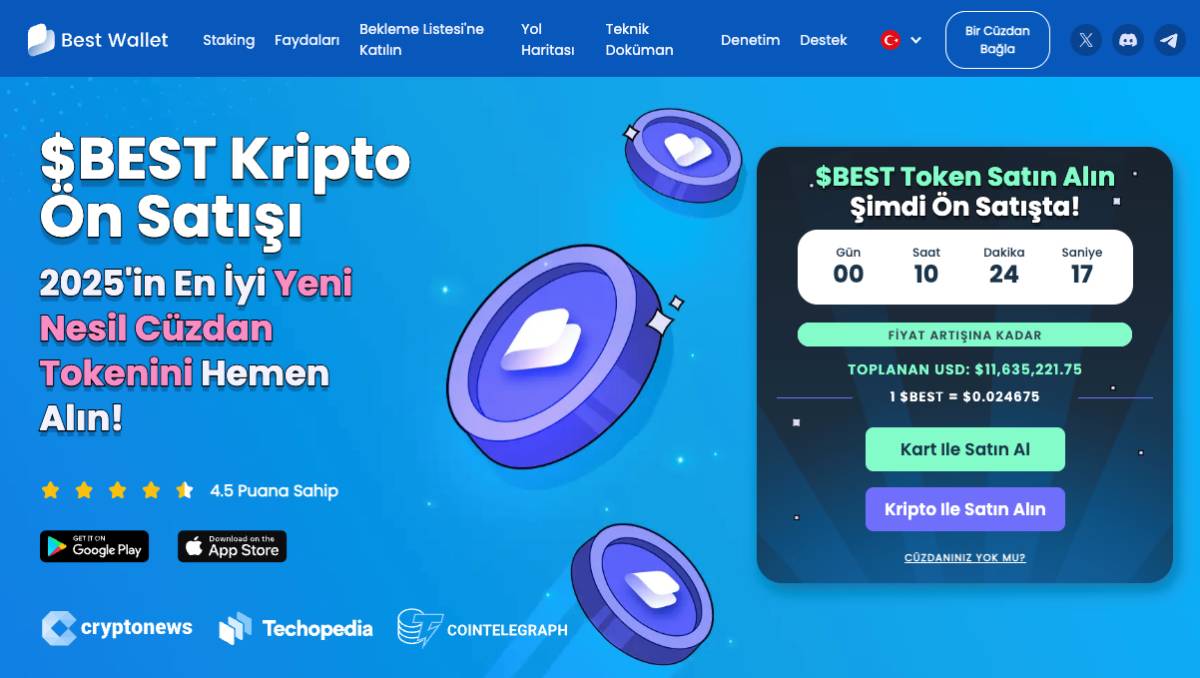 Best Wallet Token Ön Satış