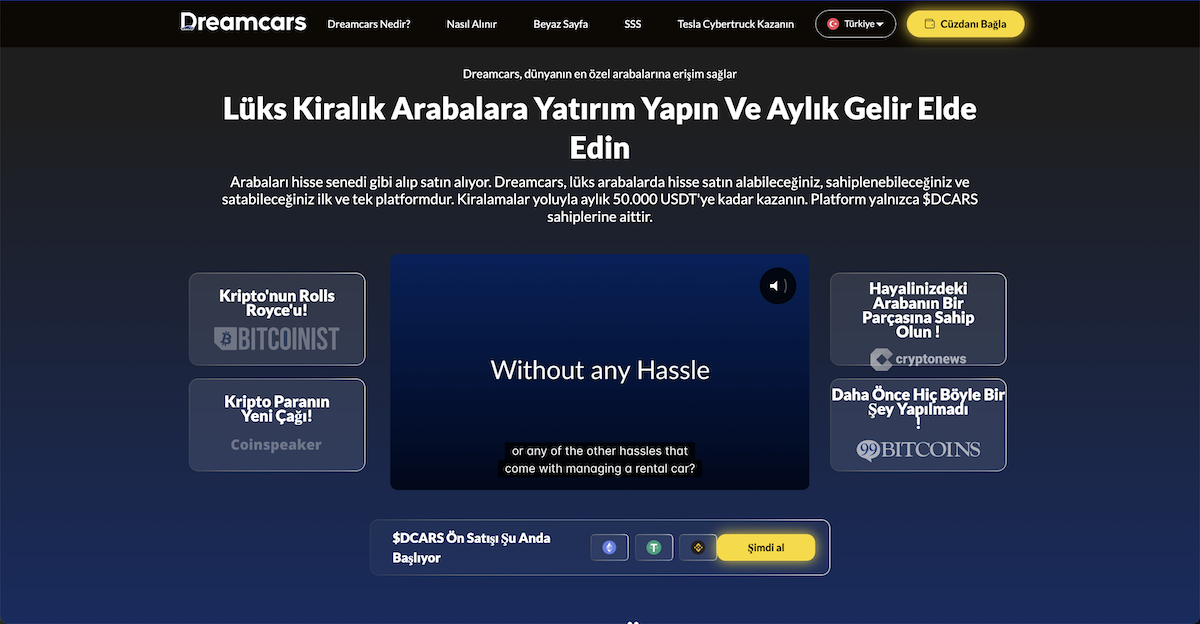 1000x yapacak coinler Dreamcars