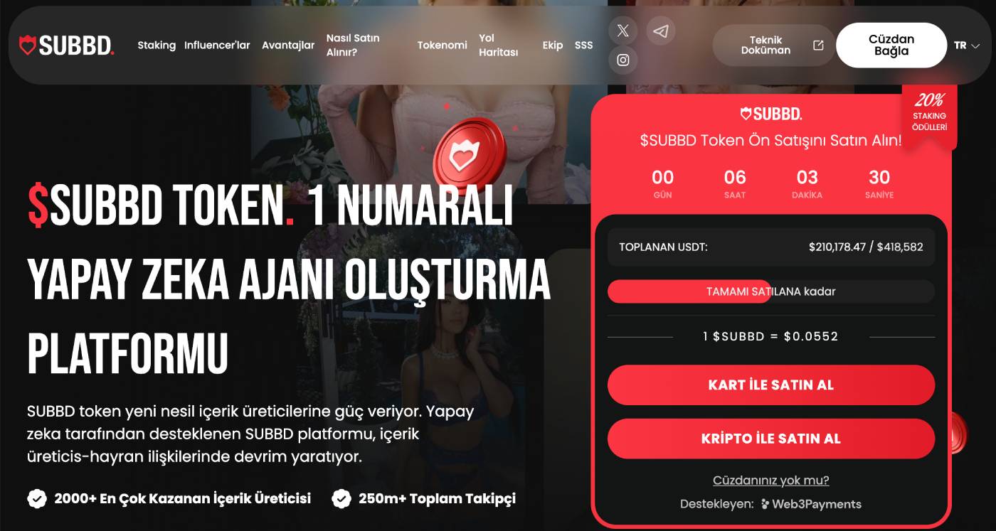 SUBBD Token Nasıl Satın Alınır - Ön Satış TR