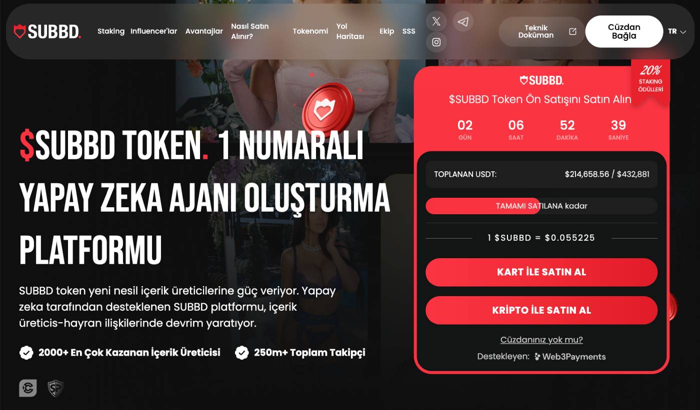 SUBBD Ön Satış