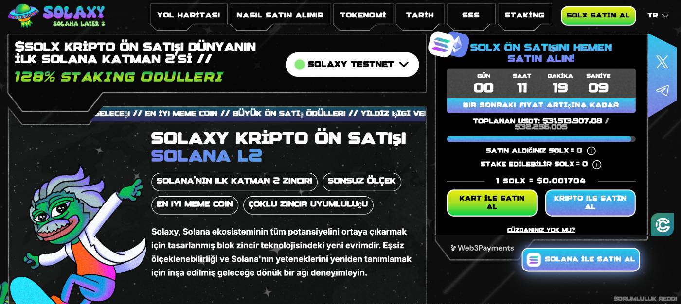 Solaxy Ön Satış TR