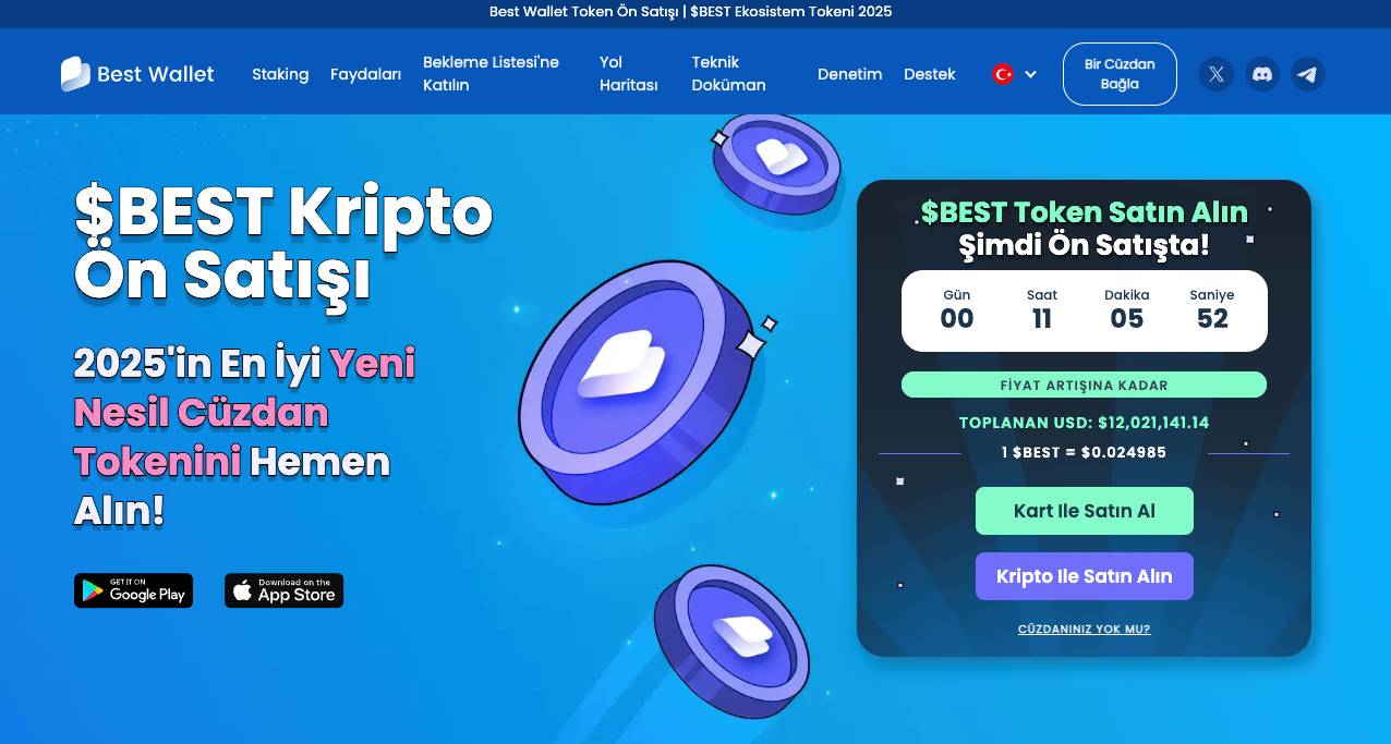 Best Wallet Token Ön Satış